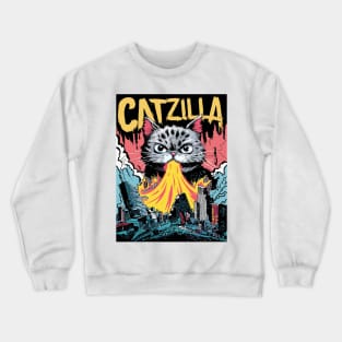 Catzilla Crewneck Sweatshirt